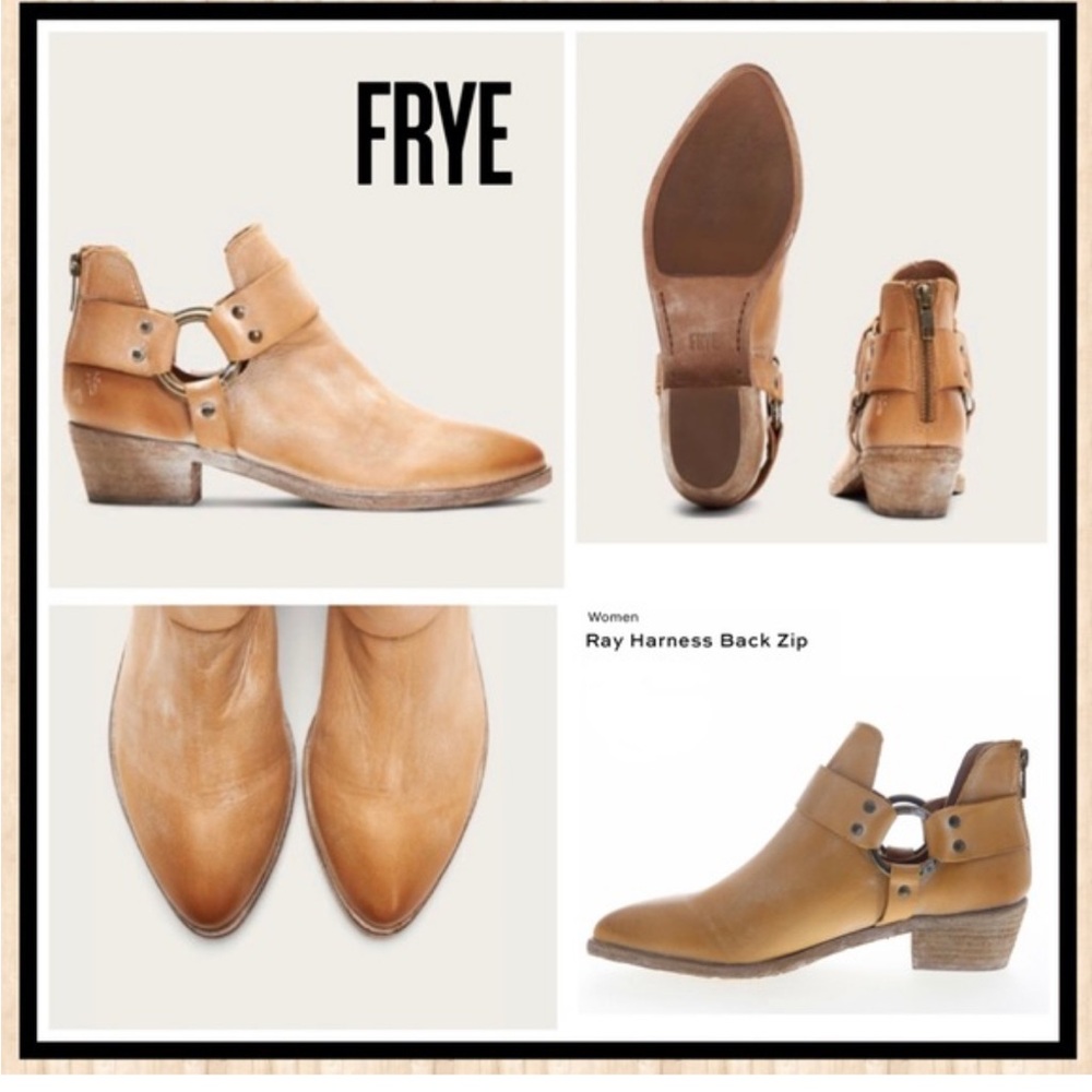 Women’s Frye Ray Harness Ankle Boots